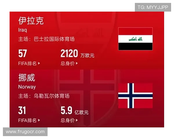 世界杯伊拉克VS挪威比赛何时直播？全场直播时间及观看方式介绍